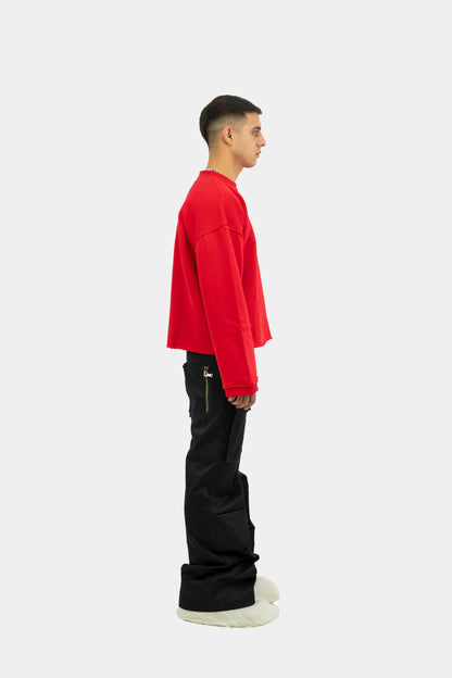 008 RED CREWNECK