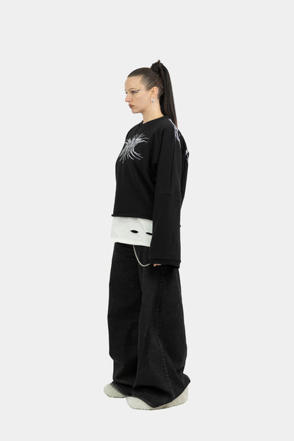 007 CROPPED CREWNECK