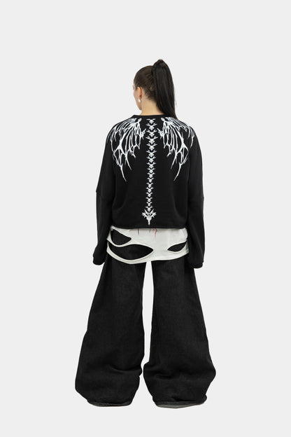 001 CROPPED CREWNECK