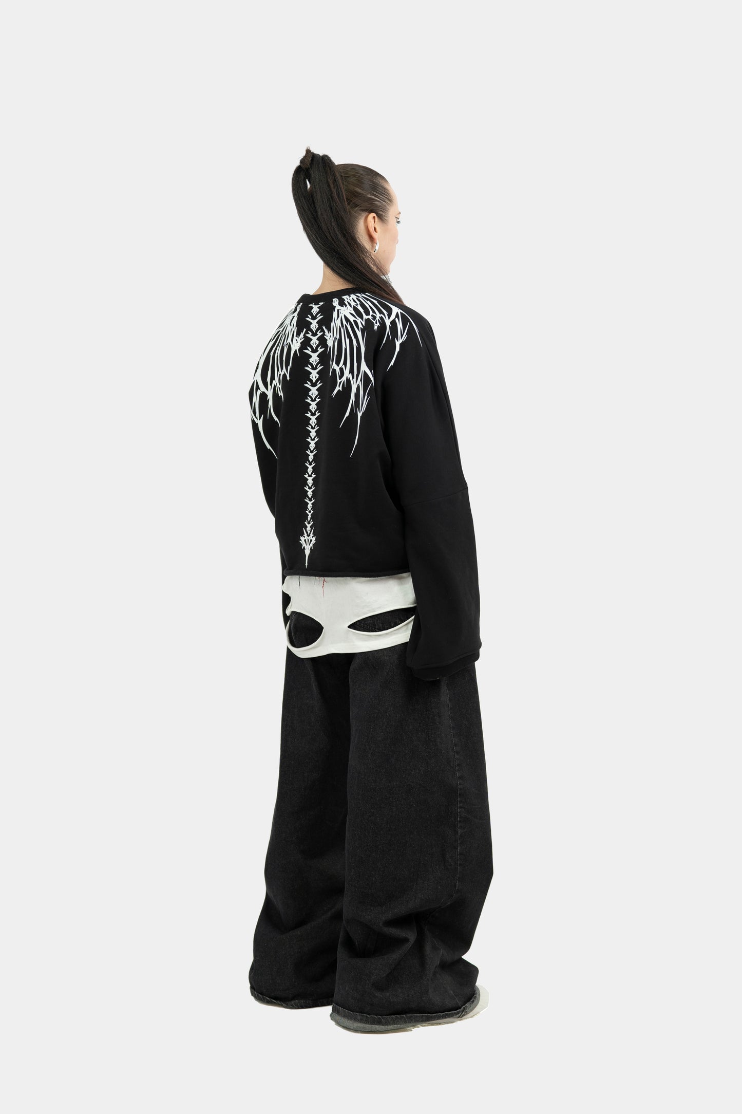 007 CROPPED CREWNECK