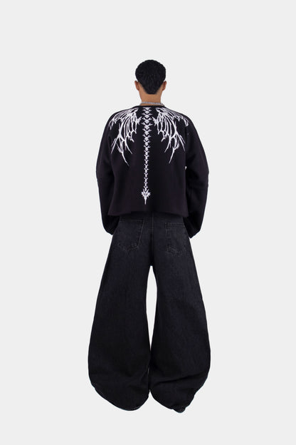 001 CROPPED CREWNECK