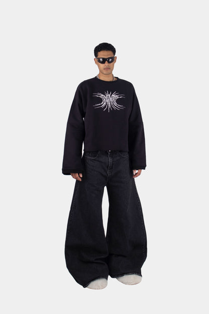 001 CROPPED CREWNECK