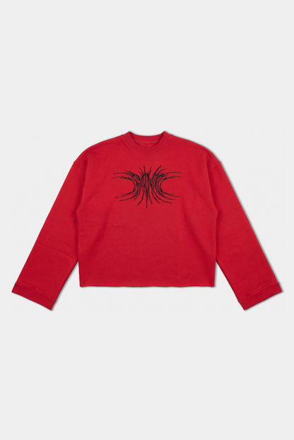 007 RED CREWNECK